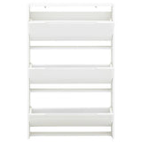 GFW white shoe storage cabinet H112cm W72cm D17cm (British brand)