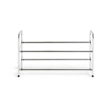 Argos Home 2 tier extending shoe rack chrome, UK version