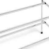 Argos Home 2 tier extending shoe rack chrome, UK version