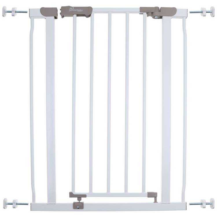 Dreambaby AVA slimline safety gate white 61-68cm, imported from the UK
