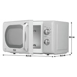 De'Longhi Argento Flora microwave sage green 20L, imported from the UK