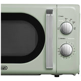De'Longhi Argento Flora microwave sage green 20L, imported from the UK