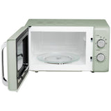 De'Longhi Argento Flora microwave sage green 20L, imported from the UK