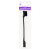 Superdrug 2-in-1 edge brush and comb styling tool (British brand)