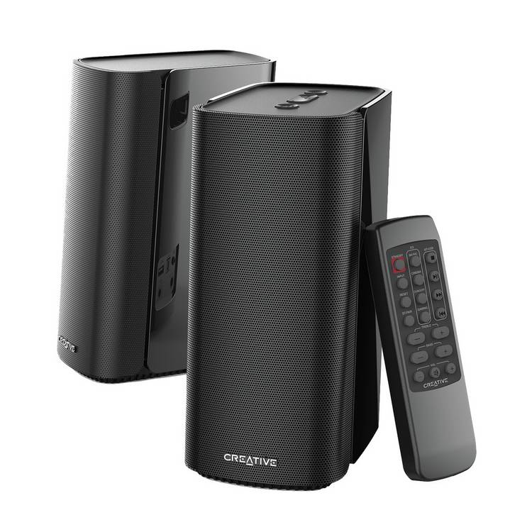 Creative T100 Hi-Fi desktop speakers 2.0 (British brand)