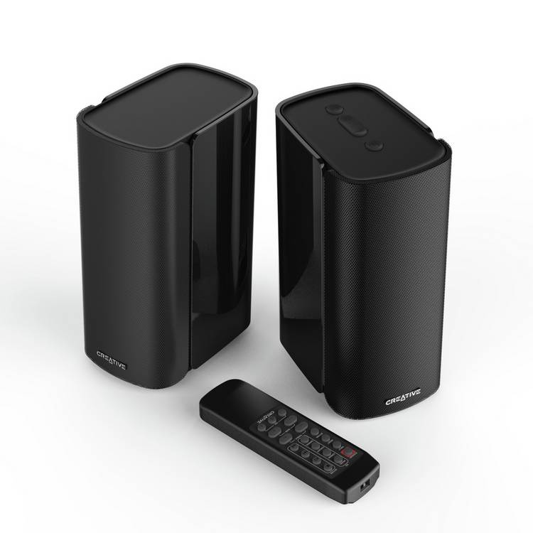 Creative T100 Hi-Fi desktop speakers 2.0 (British brand)
