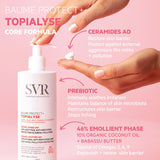 SVR Topialyse Protect+ body balm 400ml, imported from the UK