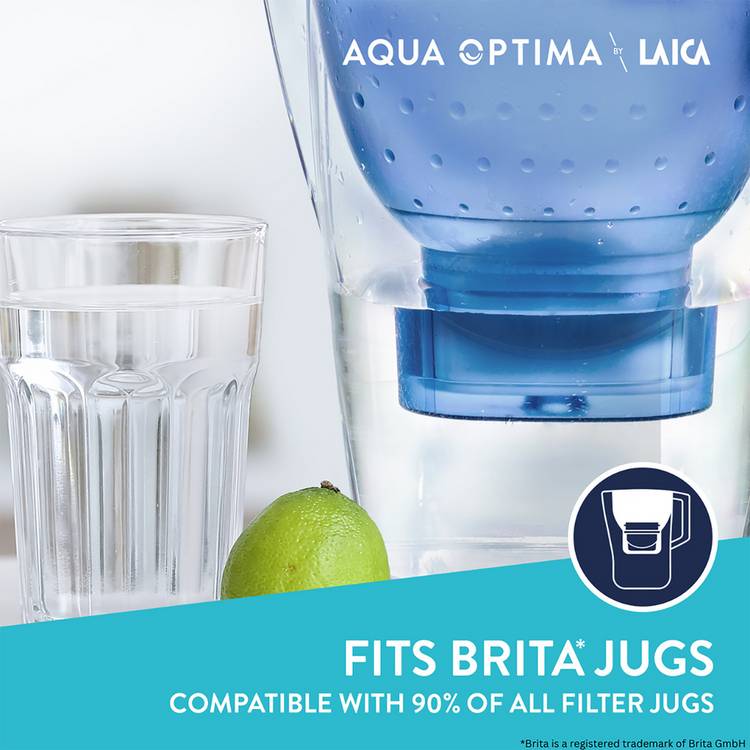 Aqua Optima Evolve filter cartridges 3 pack (British brand)