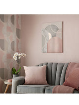 Next Art For The Home Pink Art Deco Deo Canvas Wall Art 50cm x 70cm- Buy online at McGrocer