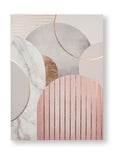 Art For The Home Pink Art Deco canvas 50x70cm - British product