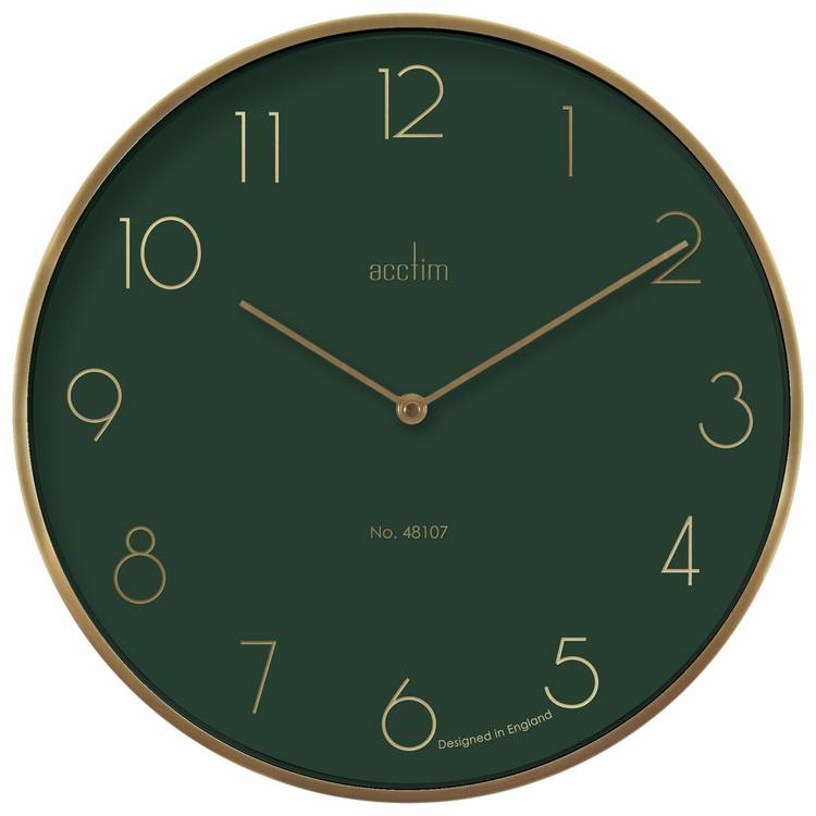 Acctim Madison wall clock 35cm (British brand)