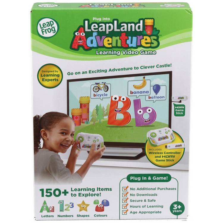 LeapFrog Leapland Adventures learning video game (British brand)
