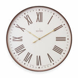 Acctim wall clock in champagne finish 50cm, UK version