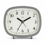 Acctim Hilda retro alarm clock pigeon grey, UK version