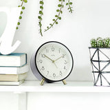 Argos Acctim Fossen Metal Alarm Clock - Black- Buy online at McGrocer