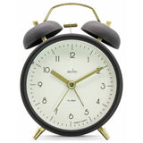 Acctim double bell alarm clock black (British brand)