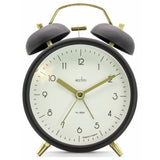 Acctim double bell alarm clock black (British brand)