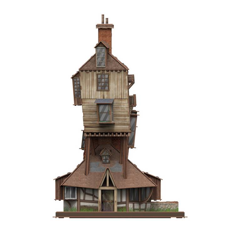 Harry Potter The Burrow 3D puzzle, British brand