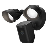 Argos Ring Floodlight Wired Plus Outdoor Security Camera - Black- Buy online at McGrocer