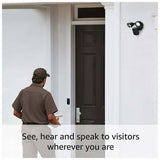 Ring Floodlight Cam Wired Plus security camera (British brand)