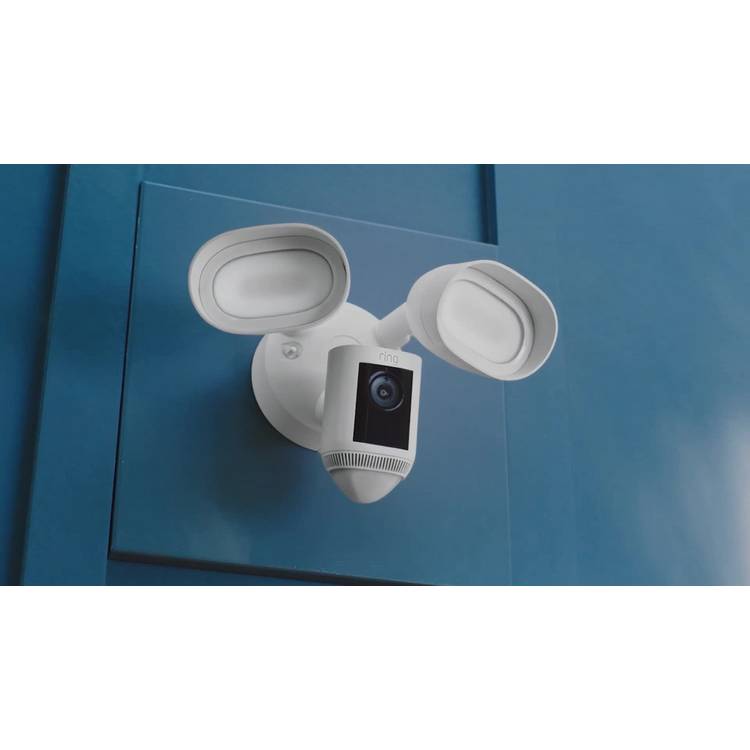 Ring floodlight wired pro cam black, imported from the UK