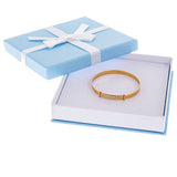 Revere gold plated silver baby bangle (British brand)