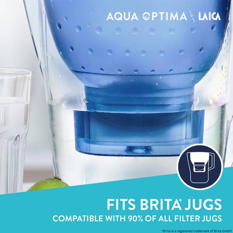 Aqua Optima Evolve Plus water filter cartridges pack of 12 (British brand)