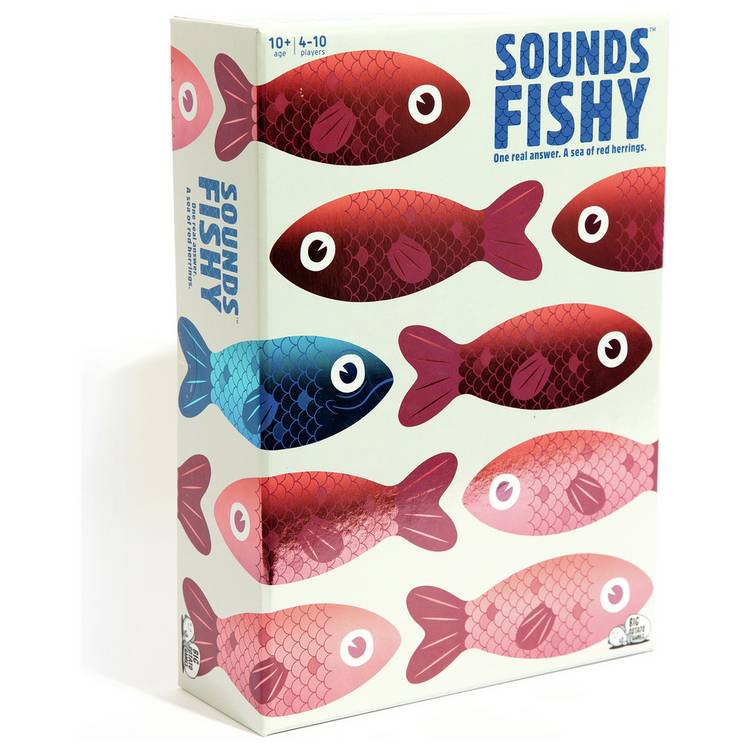 Big Potato Sounds Fishy board game, imported from the UK