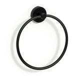 Habitat towel ring matt black wall mounted, UK version