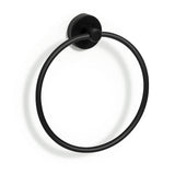 Argos Habitat Wall Mounted Towel Ring Matt Black- Buy online at McGrocer