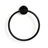 Habitat towel ring matt black wall mounted, UK version