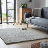 Argos Habitat Cosy Dove Grey Shaggy Rug 60x100cm- Buy online at McGrocer