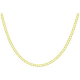 Revere curb chain 9ct yellow gold 56cm - British product