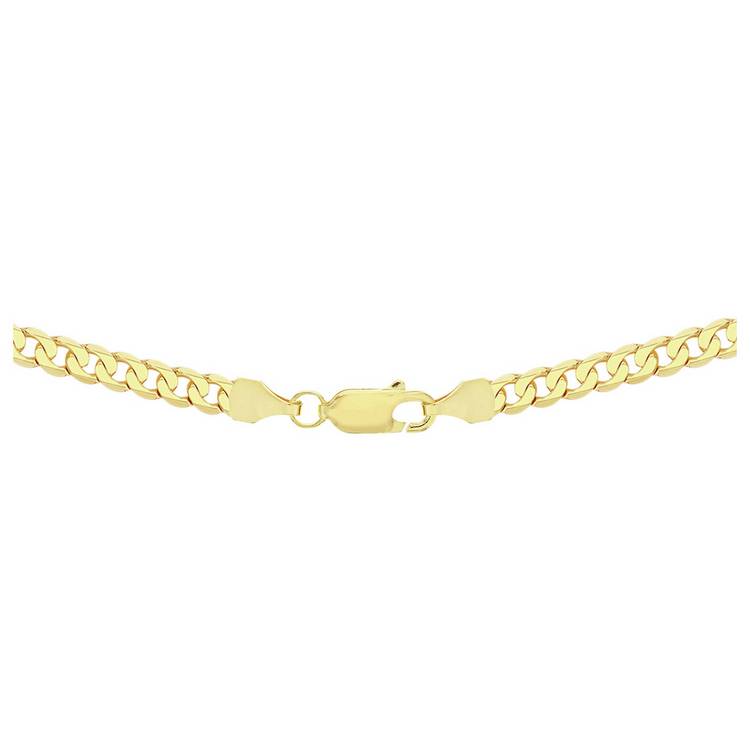 Revere curb chain 9ct yellow gold 56cm - British product