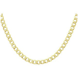 Revere 9ct yellow gold Italian diamond cut chain 61cm, imported from the UK