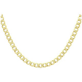 Argos Revere 9ct Yellow Gold Italian Diamond Cut Chain Necklace 61cm- Buy online at McGrocer