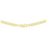 Revere 9ct yellow gold Italian diamond cut chain 61cm, imported from the UK