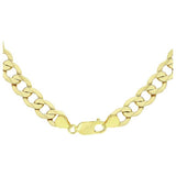 Revere 9ct yellow gold Italian diamond cut 18 inch chain (British brand)
