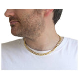 Revere 9ct yellow gold Italian diamond cut 18 inch chain (British brand)