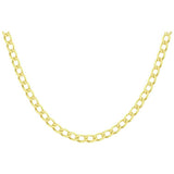 Argos Revere 9ct Yellow Gold Italian Diamond Cut 20 Inch Chain- Buy online at McGrocer