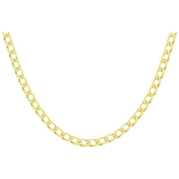 Revere gold chain Italian diamond cut 22 inch, UK version