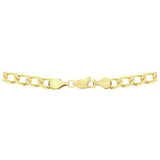 Revere 9ct gold curb bracelet 20cm, imported from the UK