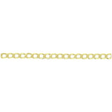 Revere 9ct gold curb bracelet 20cm, imported from the UK