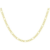 Argos Revere 9ct Yellow Gold Italian Figaro Link 20 Inch Chain- Buy online at McGrocer