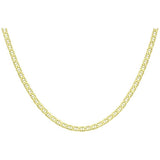 Argos Revere 9ct Yellow Gold Italian Rambo Link Chain 18 Inch- Buy online at McGrocer