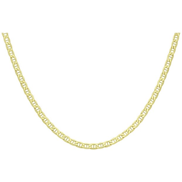 Revere 9ct yellow gold rambo chain 20 inch - British product