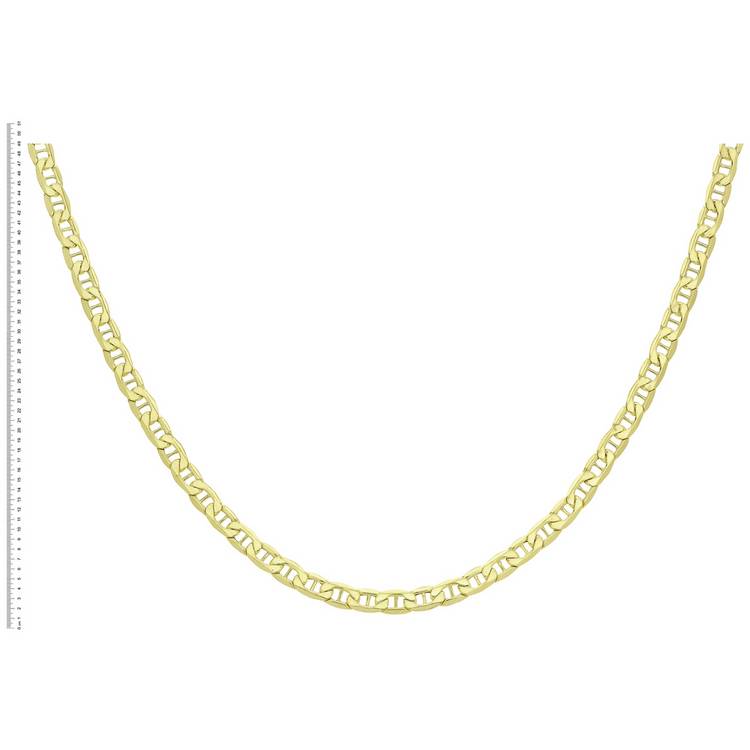 Revere 9ct yellow gold rambo chain 20 inch - British product