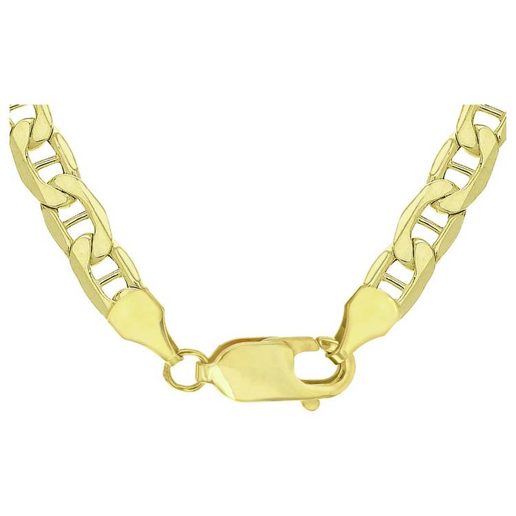 Revere 9ct yellow gold rambo chain 22 inch (British brand)