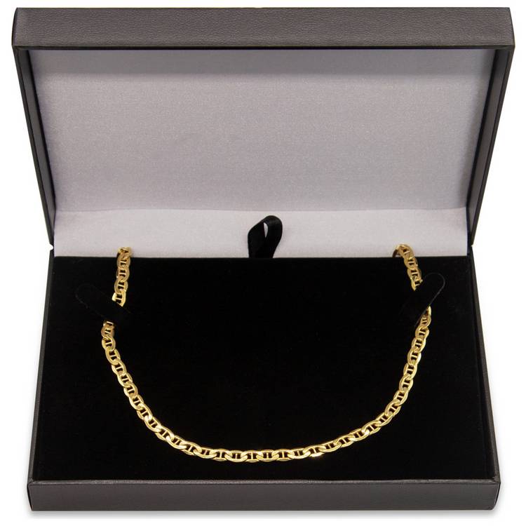 Revere 9ct yellow gold rambo chain 22 inch (British brand)