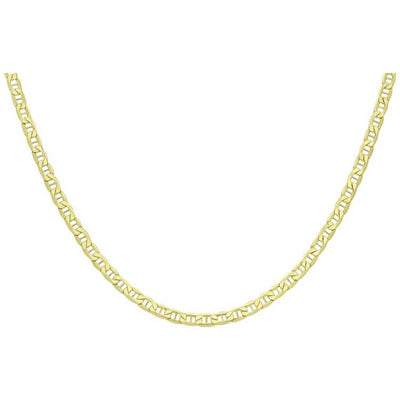 Argos Revere 9ct Yellow Gold Italian Rambo Chain Necklace 24 Inch- Buy online at McGrocer